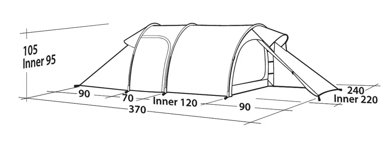 Robens Goshawk 2EX Tent - 2021 Model-3